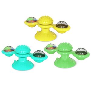 Rotate Windmill Cat Toy - PetCareSunday