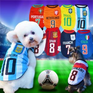 World Cup Soccer Dog Jersey - PetCareSunday