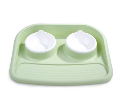 2E9BE851E378FEE9CB94247DEFEAAE4B Bone Type Splash-proof Dog Bowl - PetCareSunday