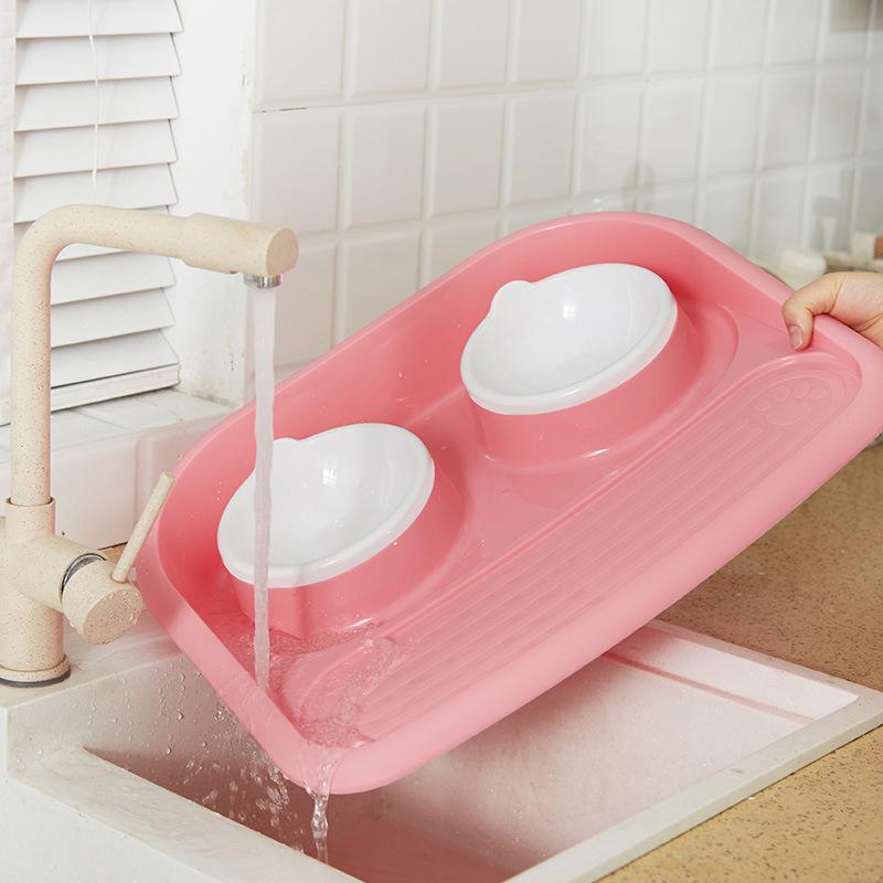 636C39B165906C63F64C1A27DA769031 Bone Type Splash-proof Dog Bowl - PetCareSunday