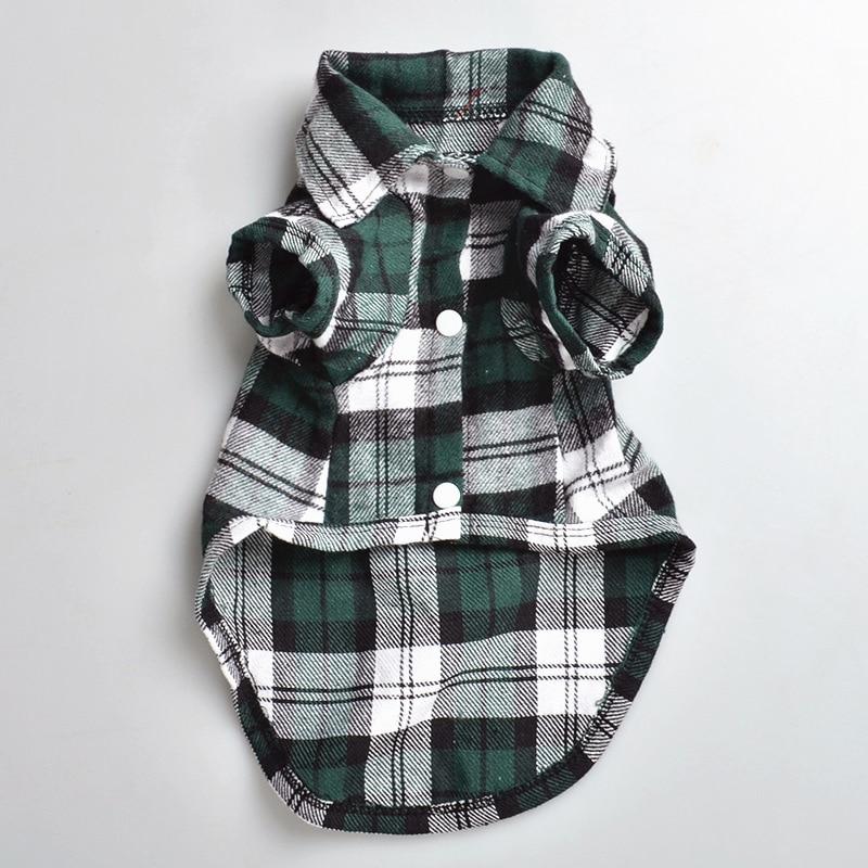 6650D7F3A22E741D398E9E7EF8660971 Plaid Dog Summer Clothes - PetCareSunday