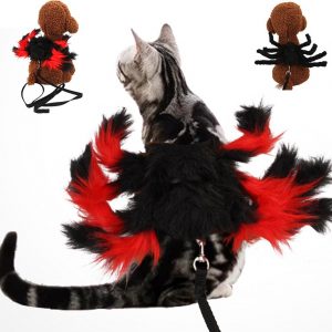 Pet Spider Chest Strap Costume - PetCareSunday