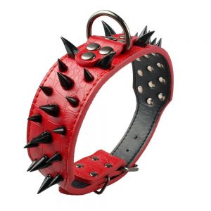 Sharp Spiked Studded Leather Dog Collars - PetCareSunday
