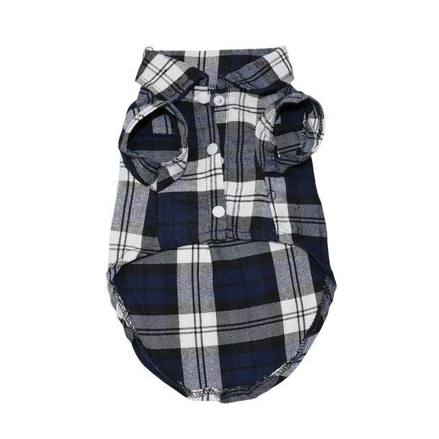 B5B627BD555771D83DF8C0CE7C5CF273 Plaid Dog Summer Clothes - PetCareSunday
