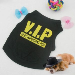 VIP Printed Pet T-shirts - PetCareSunday
