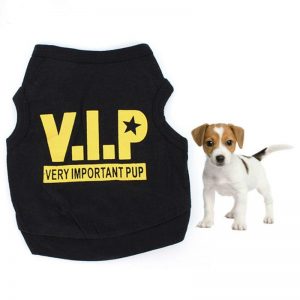 VIP Printed Pet T-shirts - PetCareSunday