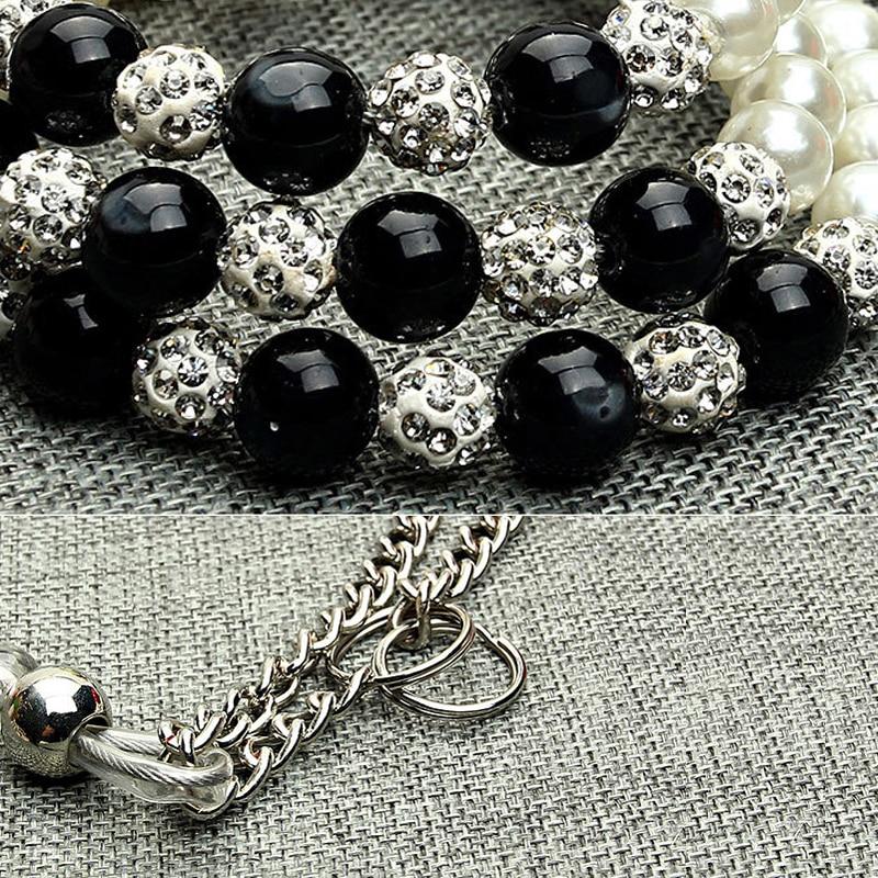 FB13D7F271D53CD63D35C5A82AA0E4D8 Luxury Beaded Pearls Pet Collar - PetCareSunday