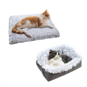 Warm Plush Pet Bed - PetCareSunday